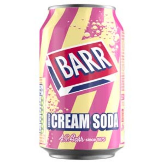 Picture of 330 Barr Cream Soda x24 DRS